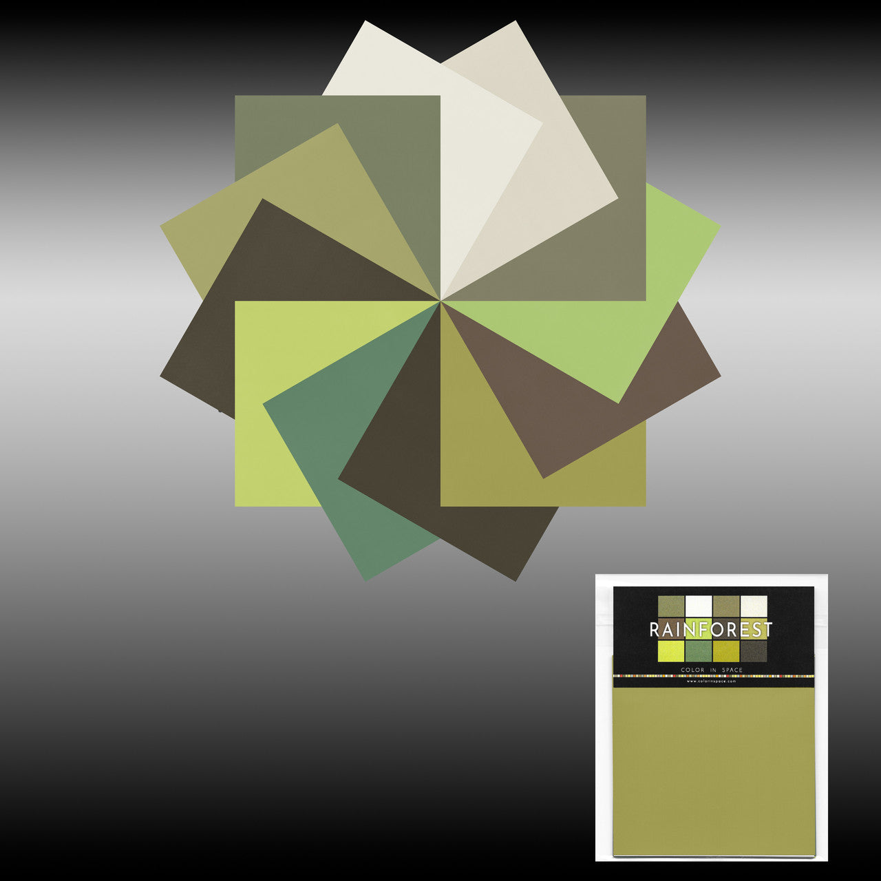 Rainforest MOMMA's Paint Color Palette