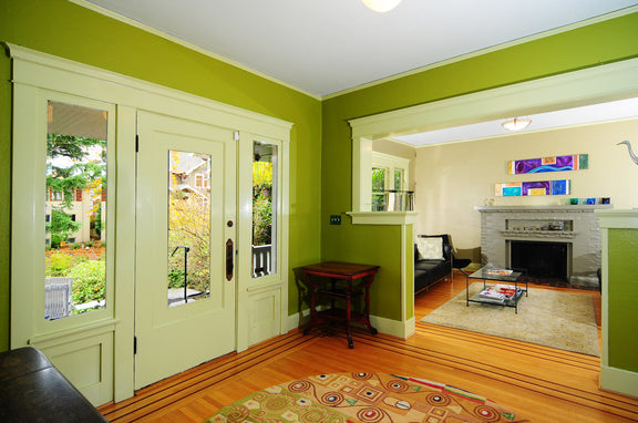Color in Space Rainforest Palette Entryway