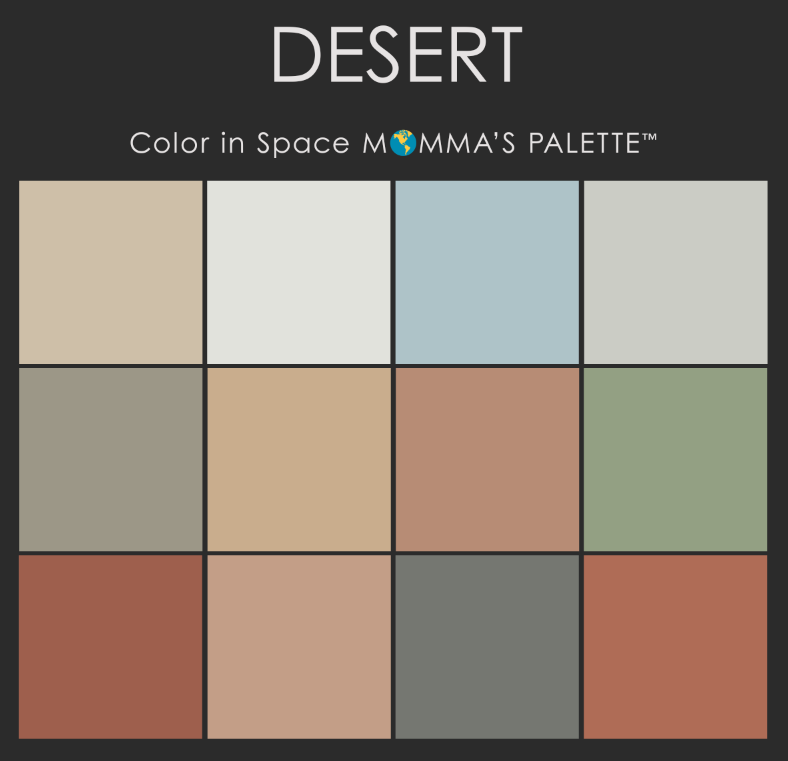 Desert MOMMA's Paint Color Palette Consultation