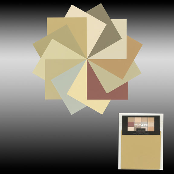Color in Space Estate Dwelling Palette in Benjamin Moore Paint Colors