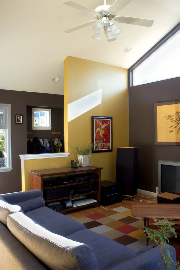 Color in Space Autumn Woods Palette™ in living room