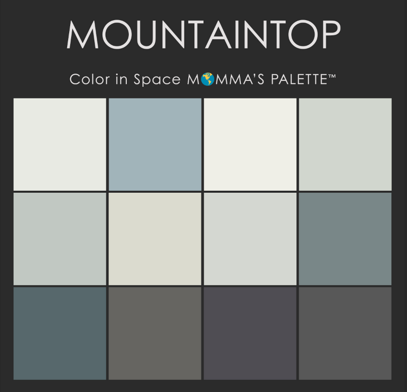 Mountaintop MOMMA's Paint Color Palette Consultation