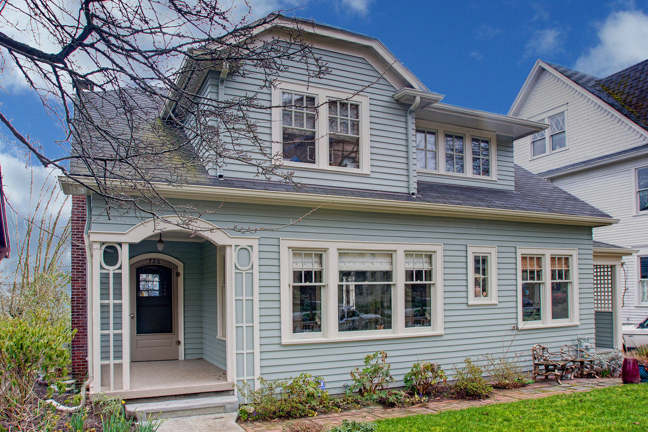 Exterior Paint Color Design: Soft & Sweet Cottage