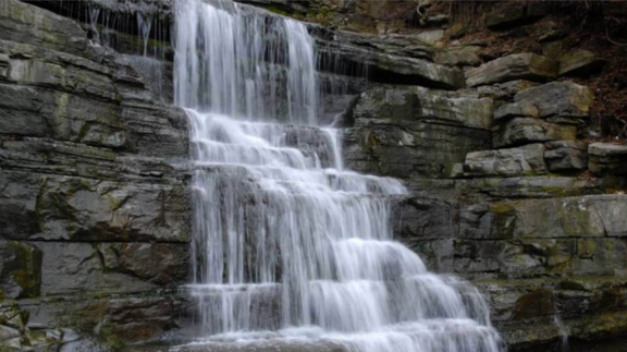 Waterfall colors
