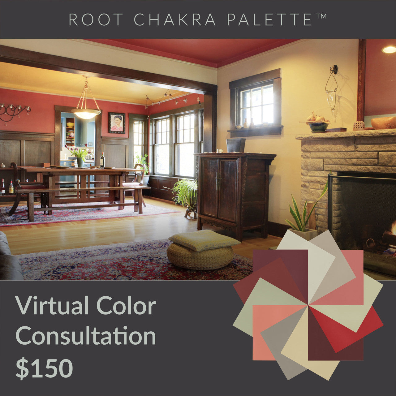 Root Chakra Paint Color Palette Consultation