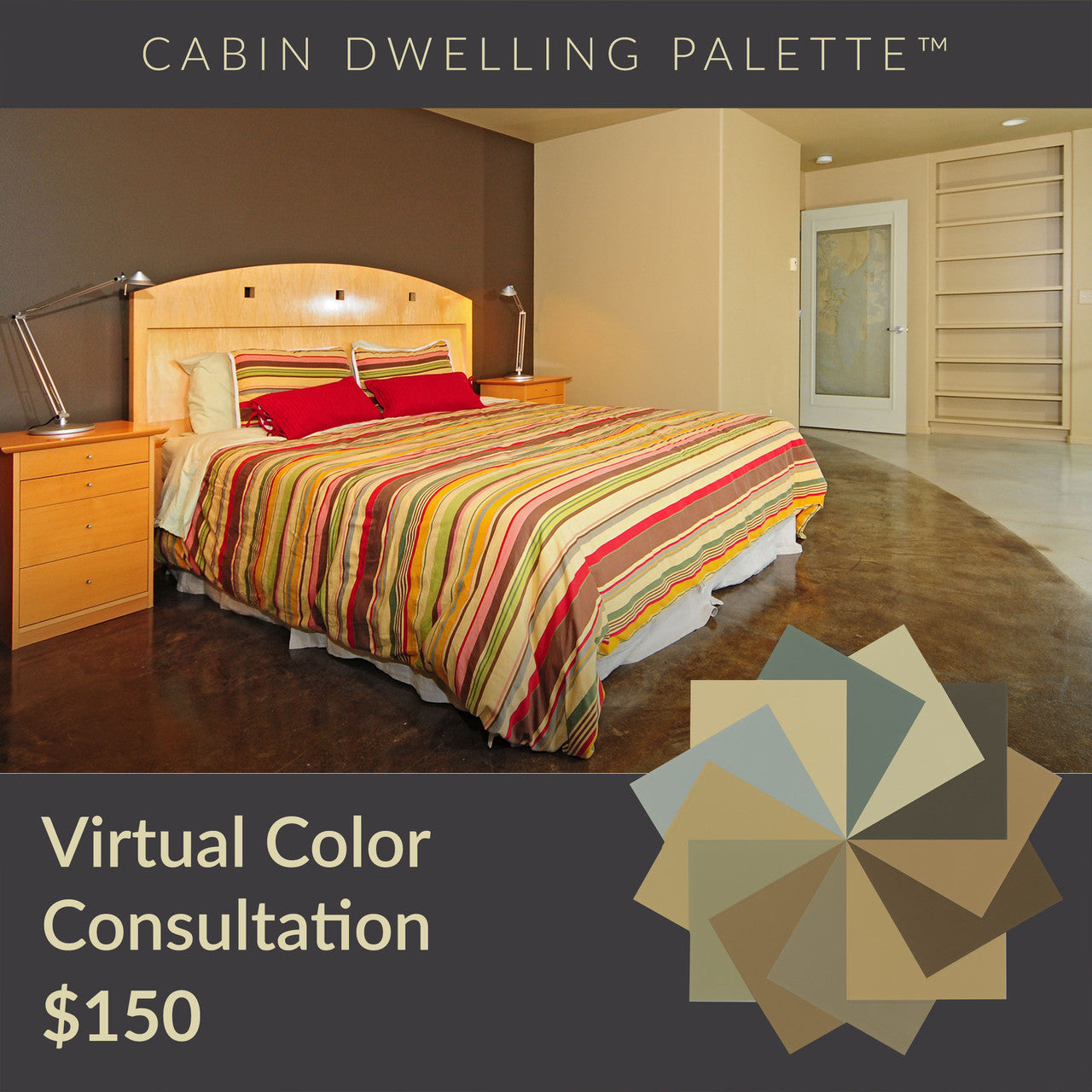 Cabin Dwelling Paint Color Palette Consultation