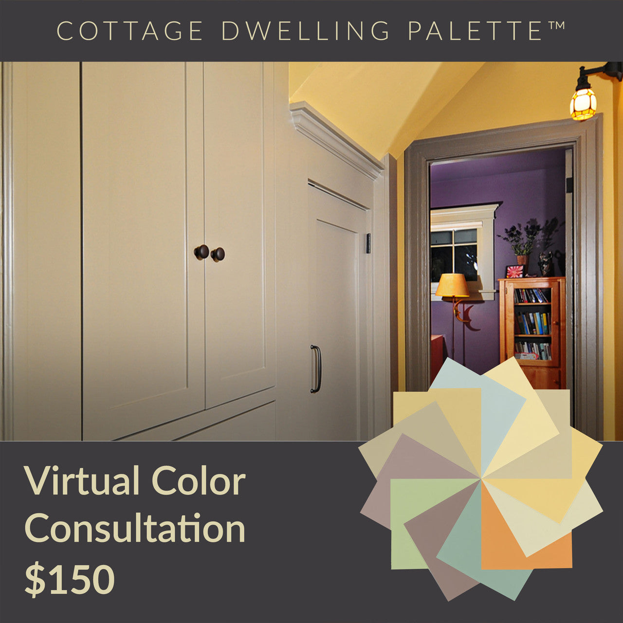 Cottage Dwelling Paint Color Palette Consultation