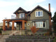 Exterior Paint Color Design: Craftsman Double Gable