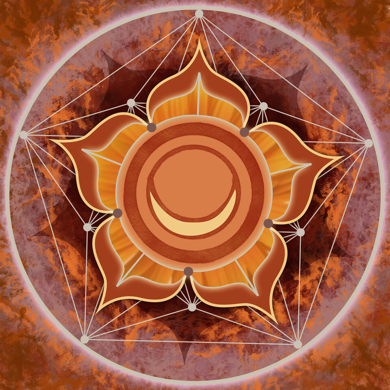 Color in Space Sacral Chakra Palette