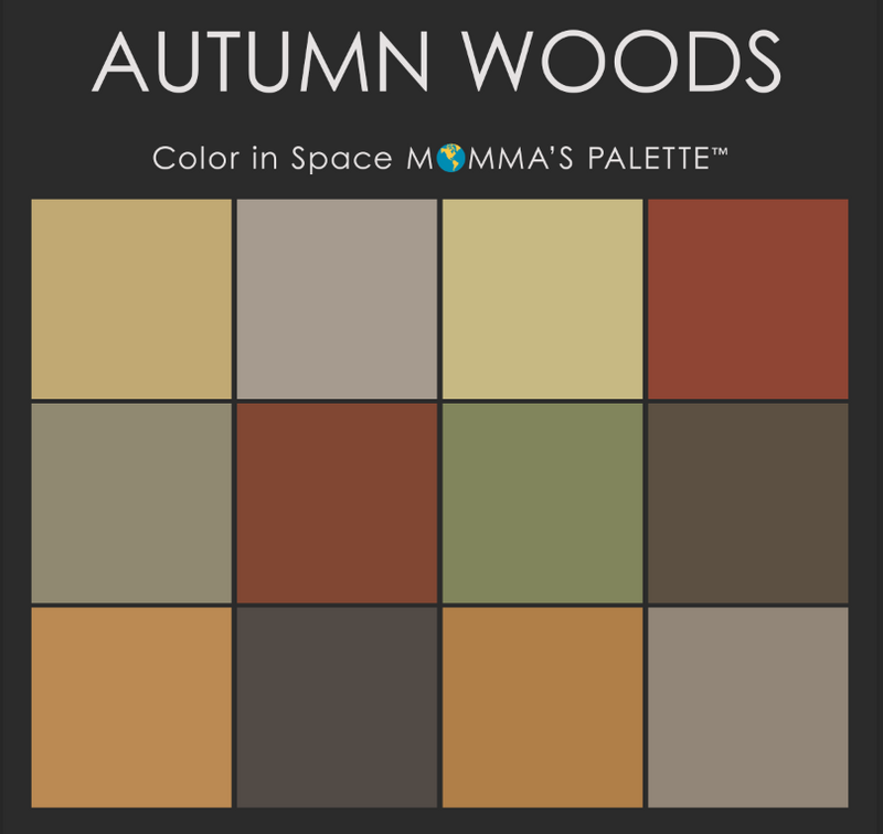 Autumn Woods Palette™ from Color in Space