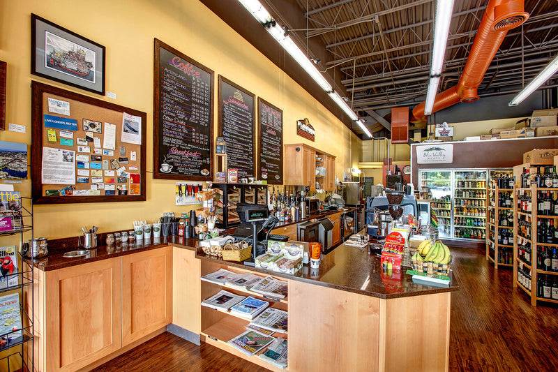 Color in Space Villa Dwelling Color Palette in Fisherman's Green Market & Deli