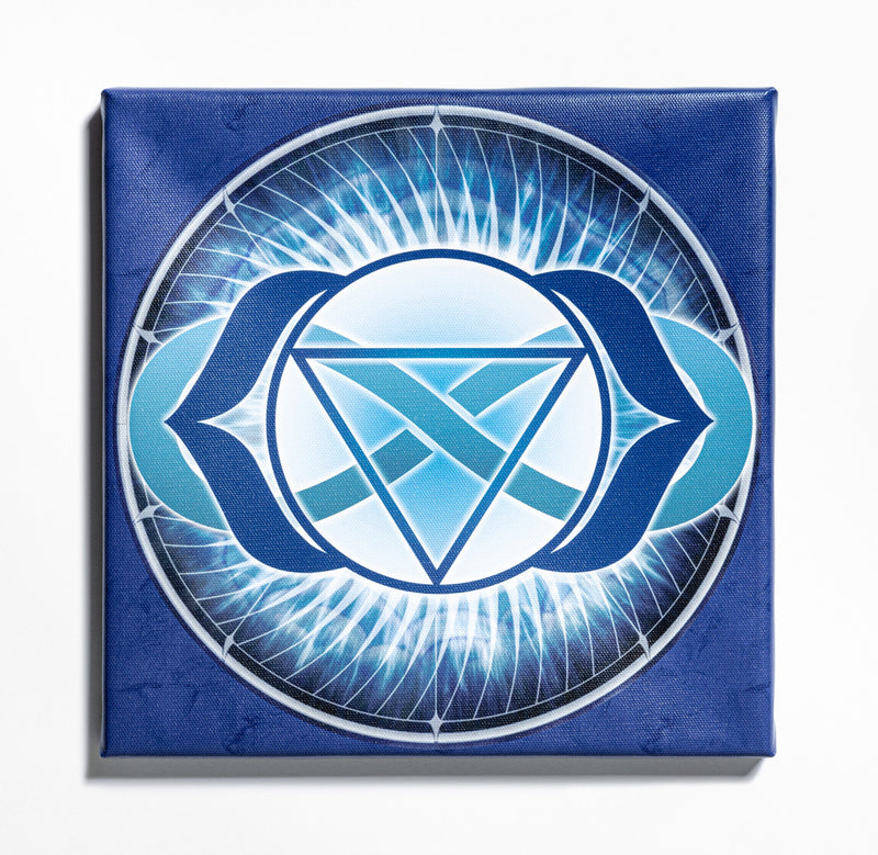 Third Eye Chakra Stretched Canvas Print