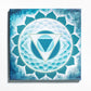 Throat Chakra Stretched Canvas Print