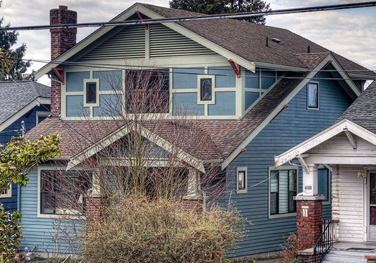 Exterior Paint Color Design: Board and Batten Addition