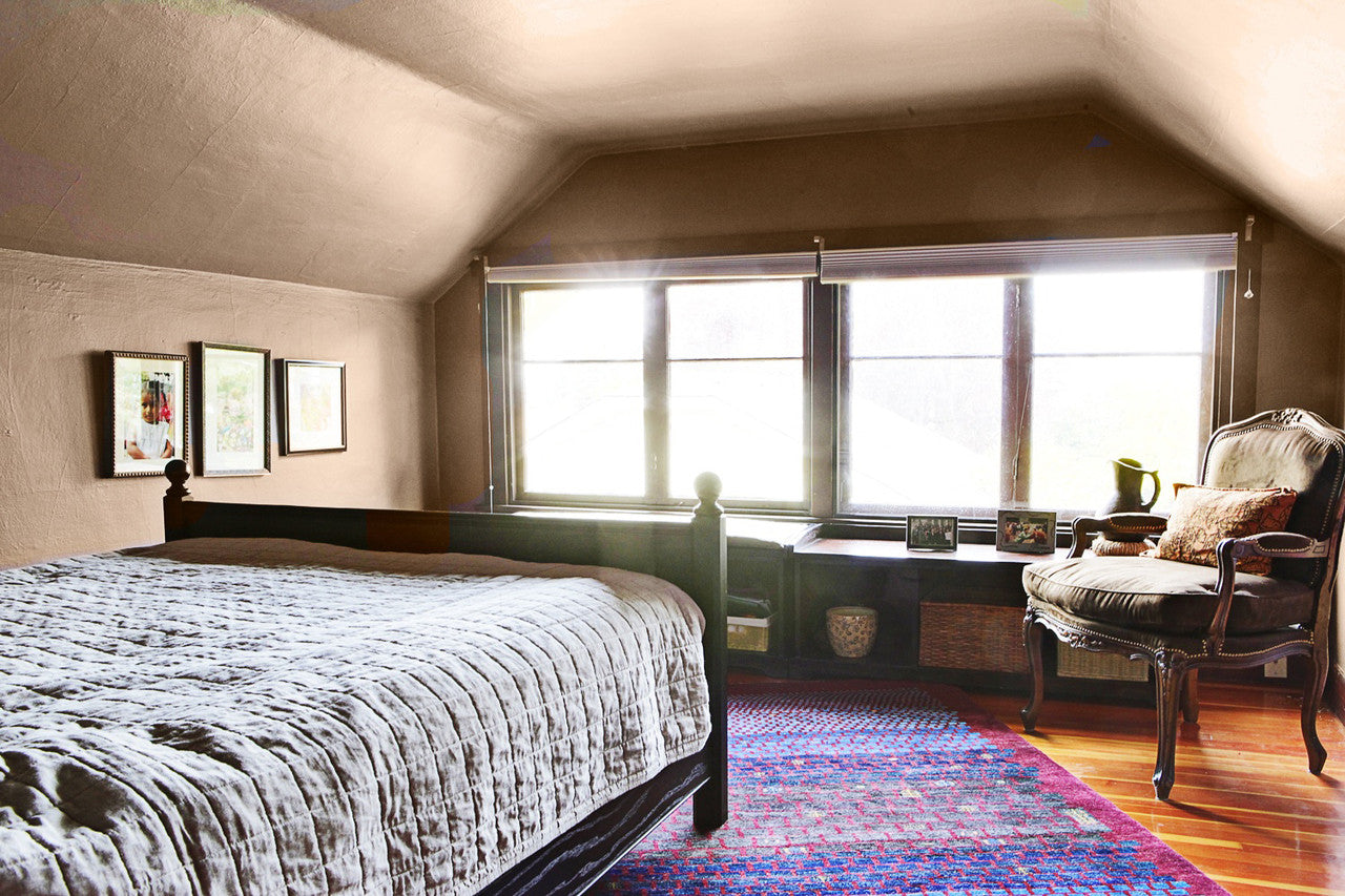 Cabin Dwelling Color Palette in bedroom
