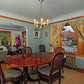 Color in Space Estate Color Palette in Benjamin Moore colors in dining room