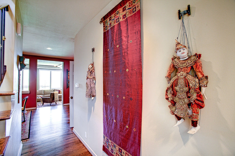 Color in Space Penthouse Color Palette™ in Benjamin Moore Paint colors in hallway