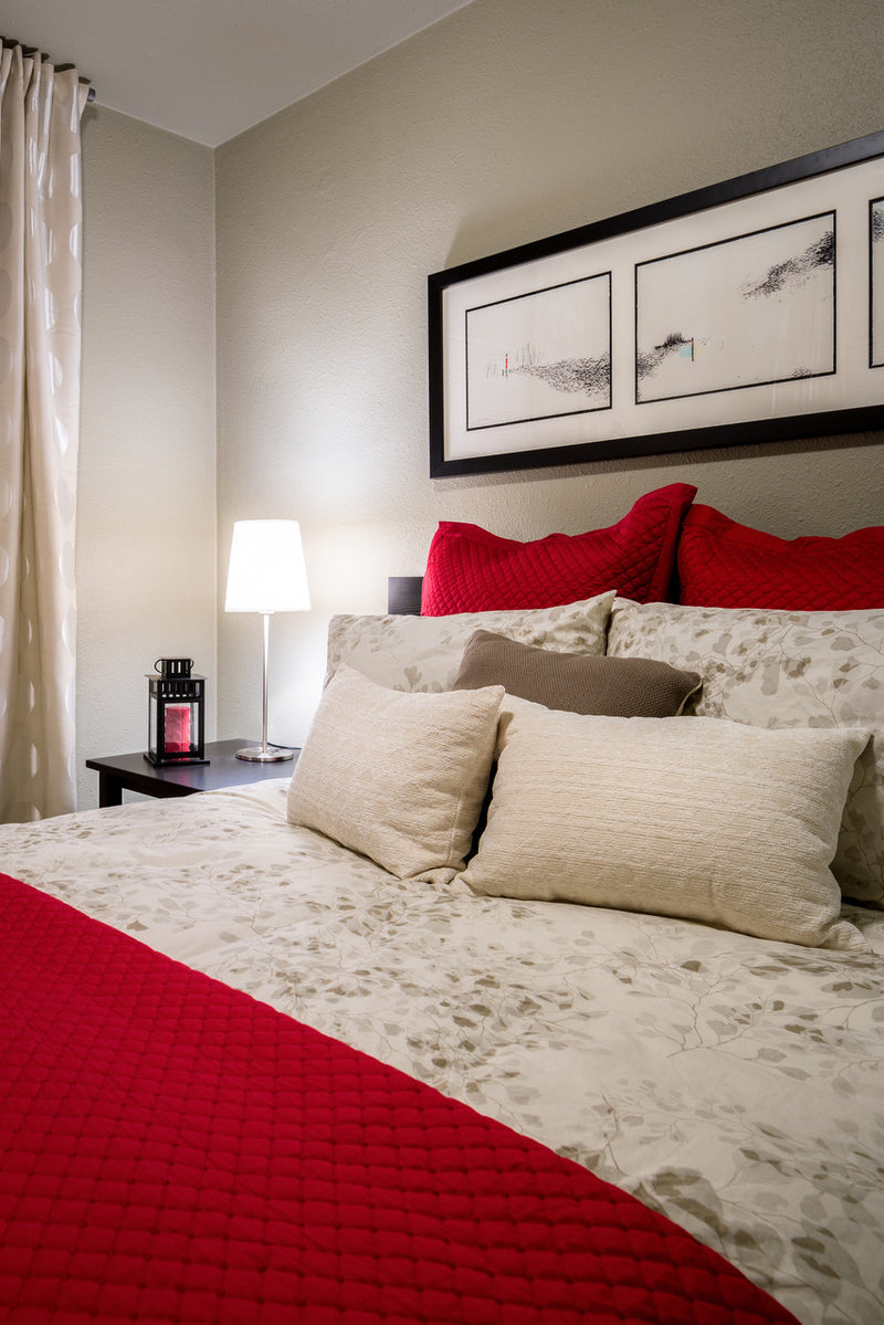 Color in Space Penthouse Color Palette™ in Benjamin Moore Paint colors in bedroom