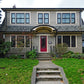 Exterior Paint Color Design: Tan Colonial